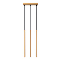 Lampa wisząca PASTELO 3L złota