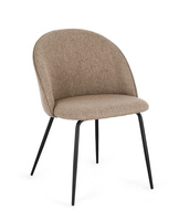 BIZZOTTO krzesło TANYA brązowe